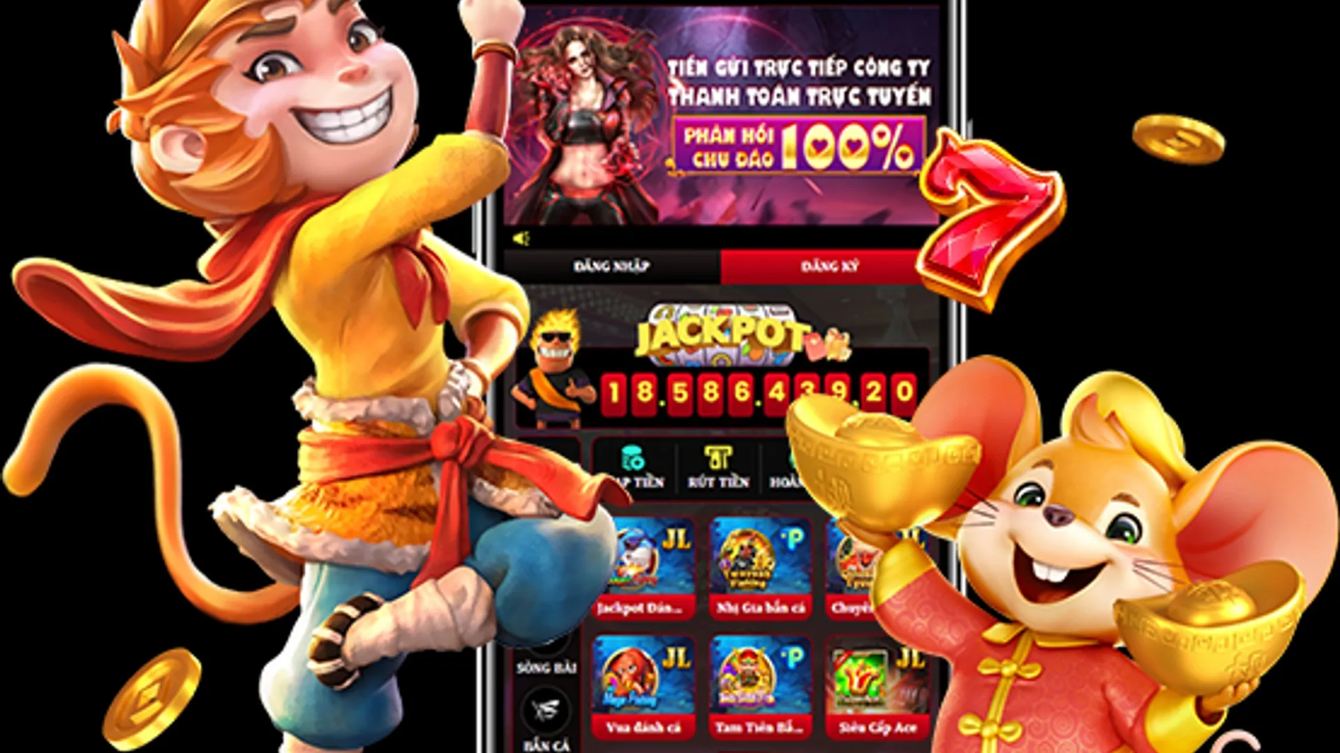 Hình ảnh điện thoại Android hiển thị ứng dụng 123win.com