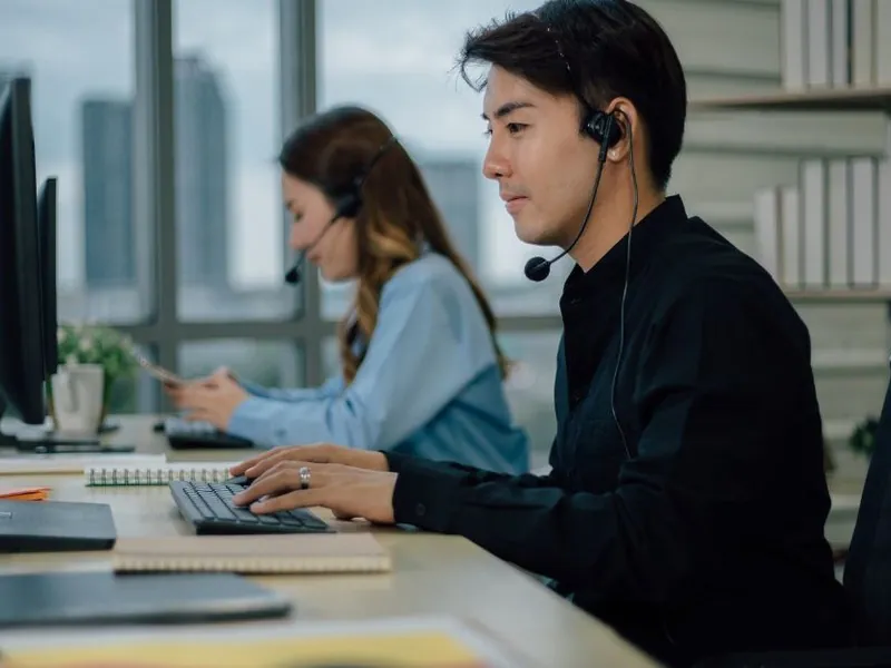 Đội ngũ hỗ trợ khách hàng chuyên nghiệp của 123win.com